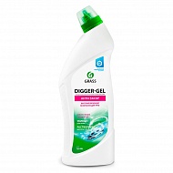 Средство для прочистки труб `GRASS` DIGGER-GEL Анти-засор (гель) 750 мл