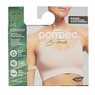 Топ женский `POMPEA` ECO FRIENDLY на тонких бретельках S/M, SKIN