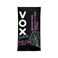 Полоски восковые для тела `VOX` NEON COLLECTION для деликатных зон 12 шт+ 2 салфетки