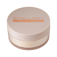 Пудра для лица `STELLARY` PERFECT MATTE FIXING POWDER рассыпчатая фиксирующая тон 02 Банановый