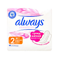Прокладки Ультратонкие `ALWAYS` ULTRA Normal Plus Single 10 шт