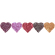 Палетка теней для век `LOVE GENERATION` дуохромная тон 01 Live my sparkling best life!