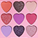 Палетка теней для век `I HEART REVOLUTION` HEART BREAKERS тон flamboyant